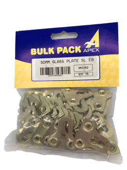 Glass Plates 30mm Slotted EB Glass Plates 30mm Slotted EB